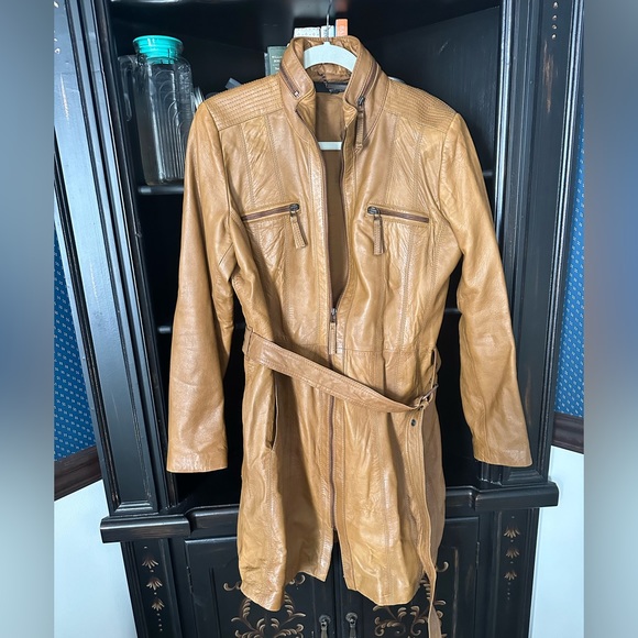 Gorgeous vintage Wilson leather coat - Picture 1 of 15